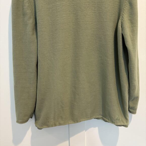 s.Oliver Sweater Mens Extra Large Green Pullover Crewneck Cotton Casual Classic - Picture 4 of 11